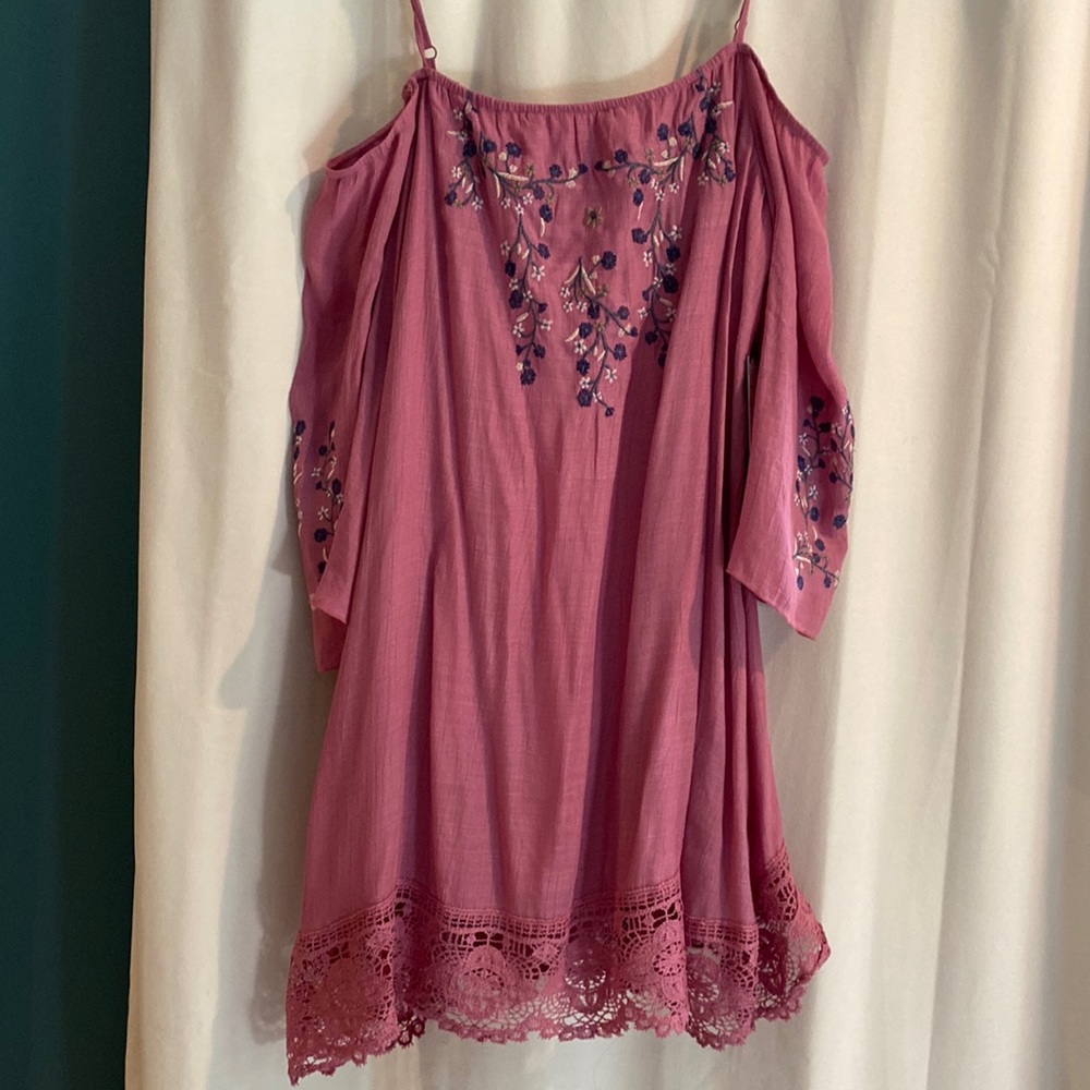 Purple Boho dress